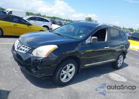 2011 Nissan Rogue Sv из США, поврежденный, VIN JN8AS5MT2BW572787